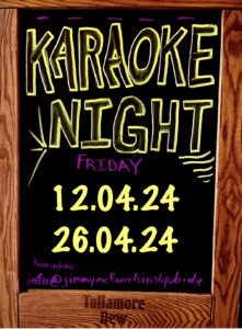 Karaoke Night april